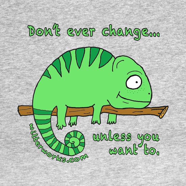 Cute Chameleon by witterworks